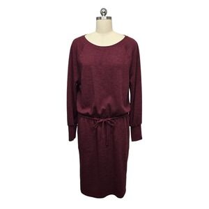 Prana | Dresses | Prana Brown Striped Sydney Bell Sleeve Belted Dress |  Poshmark